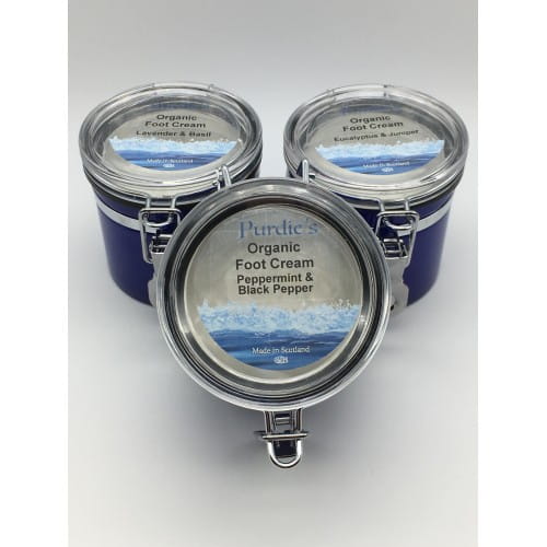 Organic Foot Cream Organic Skincare Purdie's of Argyll